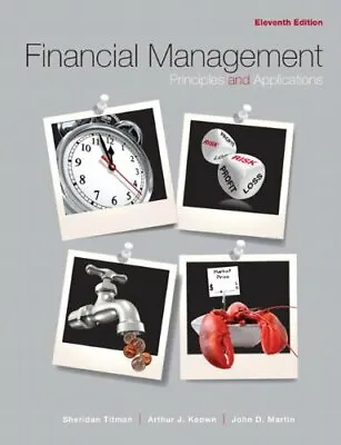 $14.95 • Buy Financial Management: Principles And Applications (11th Edition) By Titman Sh…