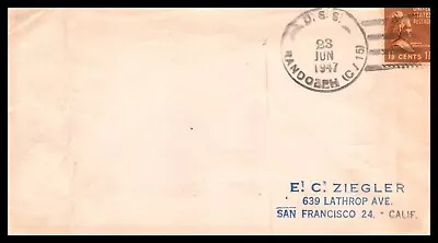 Naval Cover USS Randolph CVS-15 1947 • $4.75