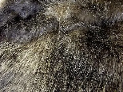 Super Luxury Faux Fur Fabric Material - NEW RACCOON • $12.44