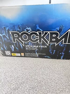 Xbox 360 Rock Band Wired Drum Set Fender Guitar Mic. Full Guitar Hero Drum Kit • £130