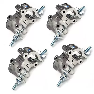 4 X Heavy-Duty SWL 500KG Lighting Clamp Swivel Coupler 1.5  To 2  F34 F33 Truss • $144.36