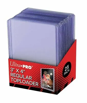 CHEAPEST/FASTEST Ultra Pro Toploaders Clear Hard Card Sleeves MTG/Pokemon/Yugioh • £5.58