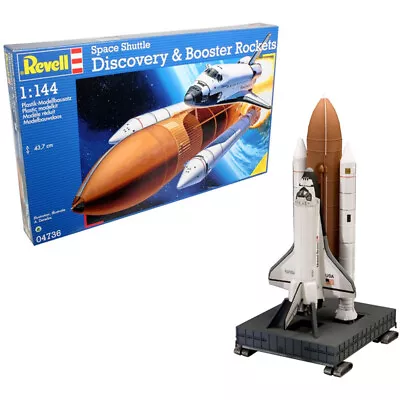 £40.09 • Buy Revell 04736 Space Shuttle Discovery And Booster Rockets Model Kit Scale 1/144