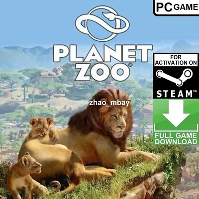 Planet Zoo PC Steam Key GLOBAL FAST DELIVERY! Simulation Strategy Animal Game • $13.88