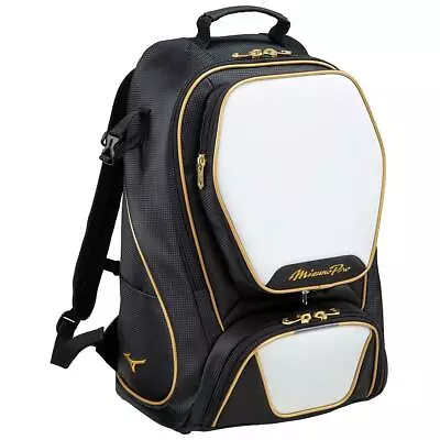 Mizuno Pro Backpack (1FJD1000) (40L) Baseball Bag Case Black X White • $183.84