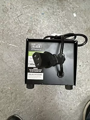 £14.95 • Buy 600w LUMii BLACK Metal Magnetic Ballast Grow Light For HPS & MH Bulb Hydroponics