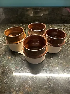 Vintage Herman A Kahler HAK Signed Denmark Pottery Cups Mugs Set • $89.99