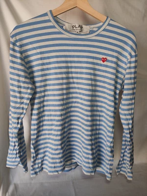 £5 • Buy Comme Des Garçons Play Long Sleeve T-shirt Medium 