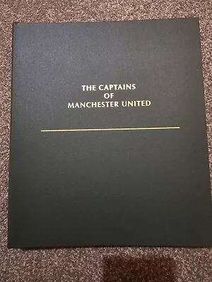 Futera The Captains Of Manchester United Complete Set - Rare Promotional Cards • £149.95