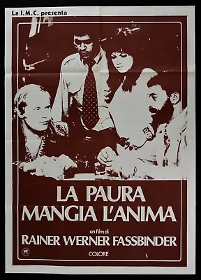 Manifesto La Peur Eat L'Âme Angst Seele Rainer Werner Fassbinder M290 • $66.68