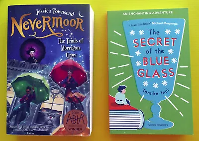 JESSICA TOWNSEND Nevermoor TOMIKO INUI The Secret Of The Blue Glass Kids Fantasy • $12