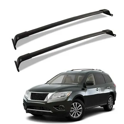 2Pcs Fits For Nissan Pathfinder 2013-2020 Roof Rail Racks Cross Bars Crossbars • $307.19