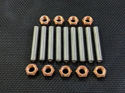 £12.25 • Buy Vauxhall Exhaust Manifold Studs And Copper Nuts Bolts Corsa Zafira Astra M8