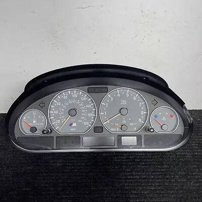 ☑️ 2001-2006 BMW E46 M3 Instrument Cluster Speedometer Spedometer SMG 120k Miles • $179