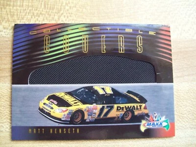 $6.99 • Buy Matt Kenseth Race Used Memorabilia Card Race-used Car Maxx Collectible Cover 