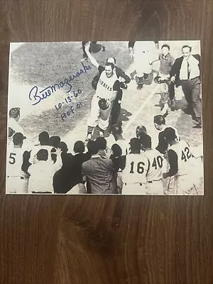 Bill Mazeroski AUTOGRAPHED 8x10 Photo 1960 Worlds Series Walk Off Homerun • $24.99