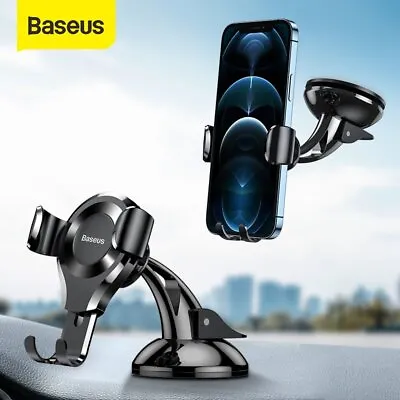 $23.99 • Buy Baseus 360° Car Phone Holder Gravity Dashboard Suction Mount Stand For Universal
