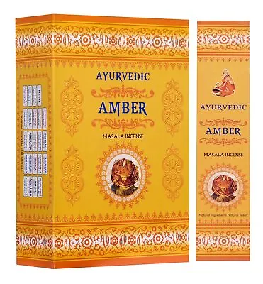 Ayurvedic Incense Hand Rolled Agarbatti Masla Agarbatti For PujaFreshness Yoga • $26.87