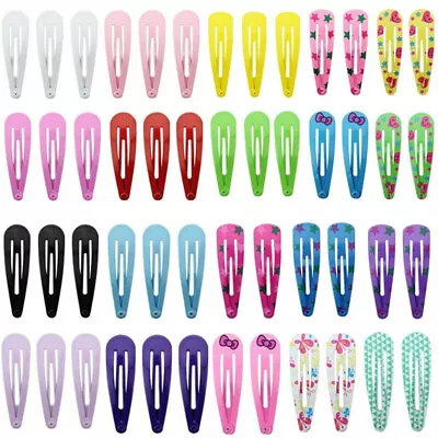 £5.49 • Buy TRIXES Hair Clips X50 NEW Snap Hair Clip Slide Hairpins Girls Hair Accessories