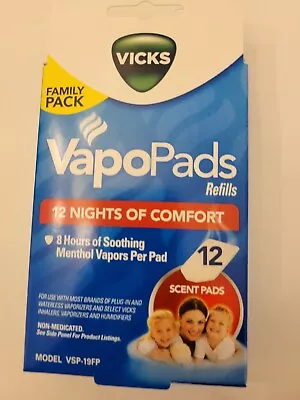 Vicks VapoPads VSP-19 12 In A Pack • $14