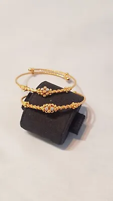 £1055 • Buy Baby Bangles In 22ct Gold