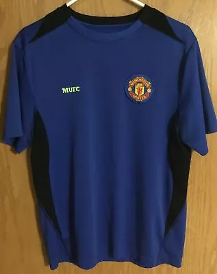 MANCHESTER UNITED Soccer Futbol T- Shirt - Size Medium • $5.99