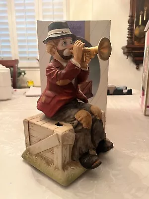 WACO Melody In Motion Willie The Trumpeter Hobo Clown Music Box When The Saints • $39