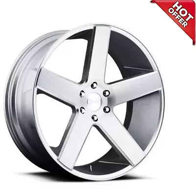 4ea 22x9.5 Dub Wheels Baller S218 Brushed Silver Rims(S31) 5x139 • $2020