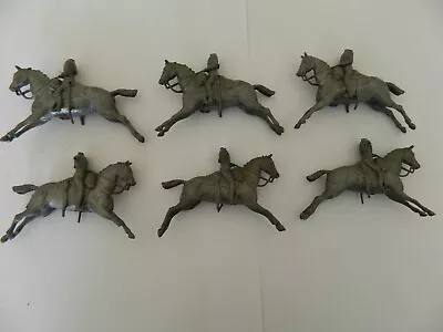 Job Lot Of Vintage Britains Lead Mounted Soldiers                 Mo1 • £9.99