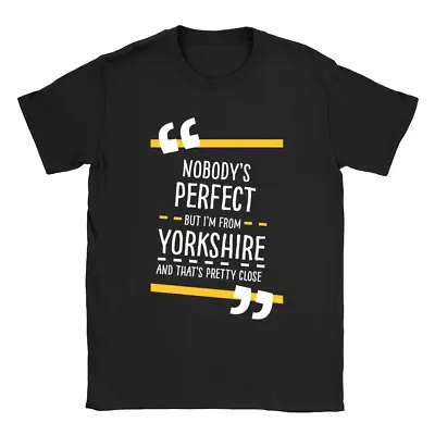 From Yorkshire Mens T-Shirt Present Gift For Yorkshireman For Him • £9.49