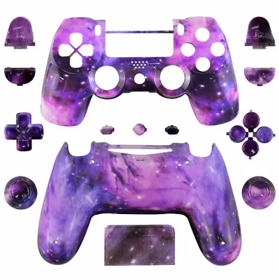 $31.35 • Buy Galaxy Shell Housing Replacement Faceplate Cover For PS4 Slim Pro Controller