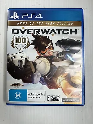 Overwatch Game Of The Year Edition PS4 Sony Playstation 4 • $15.99