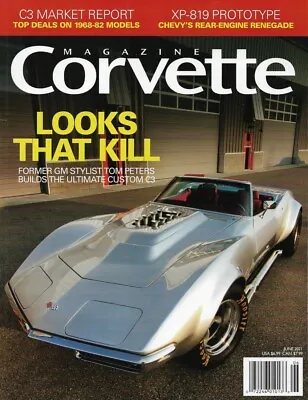 Corvette Magazine 2021 June - Xp-819 Prototype Ultimate Custom C3 By Peters • £8