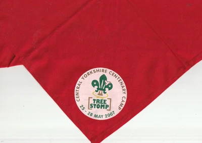£1.50 • Buy Scout Jamboree Necker UK - Central Yorkshire Tree Stomp 2007 - Red  NK)