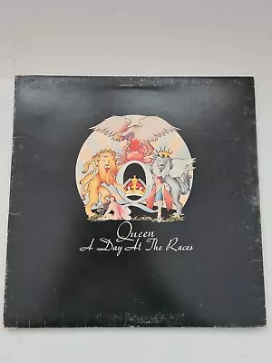 QUEEN A DAY AT THE RACES Vinyl LP 1976 UK Original EMI Record EMTC 104 • £4.95