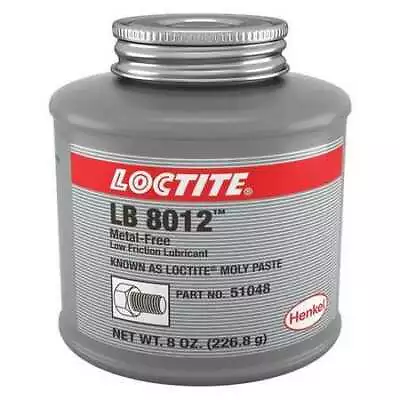 Loctite 234227 Anti SeizeMoly Paste8Oz. Brush Top Can Lb 8012(Tm) Moly Paste • $38.65