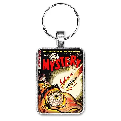 Mister Mystery #12 Classic PRE-CODE Cover Key Ring / Necklace Comic Book Jewelry • $12.95