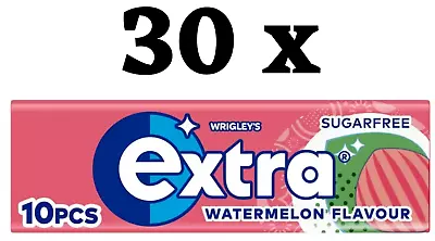 Wrigley's Extra Watermelon Chewing Gum - 30 X 14g - BBE 22.07.2024 • £9.99