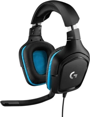 Logitech G432 Wired Gaming Headset 7.1 Surround Sound 3.5mm Jack • £19.99