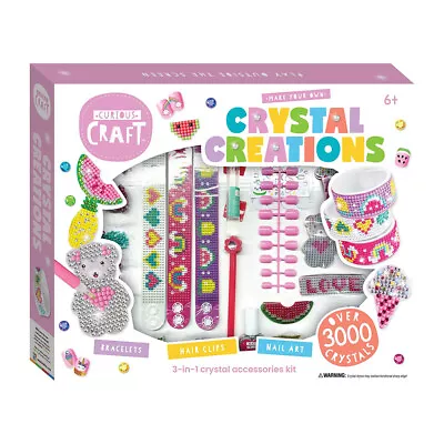 Curious Craft Ultimate Crystal Creations Accessory Activity Kit Project 8y+ • $29