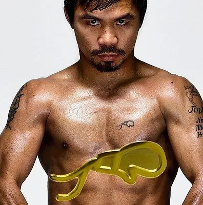 Manny Pacquiao Glove Tattoo Pin - Pacman Boxing First Tattoo • $5