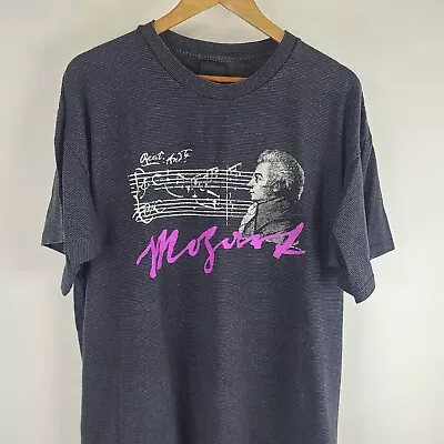 Vintage Wolfgang Amadeus Mozart T-Shirt Size XL Classical Composer 1993 90s • $65