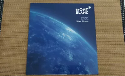 Montblanc Store Advertising Board For Starwalker Blue Planet • $120