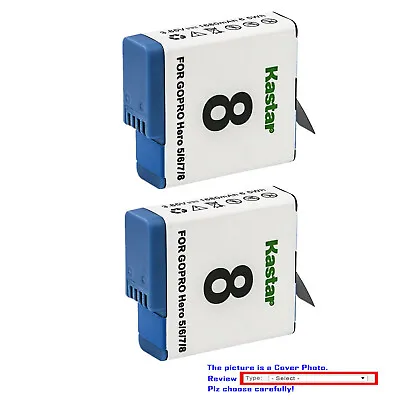 Kastar Decoded Battery Replacement For GoPro AHDBT-801 Hero 8 GoPro HERO8 Black • $15.99