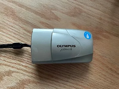 Olympus MJU II Point And Shoot Film Camera - Light Scratches & Minor Light Leak • $53