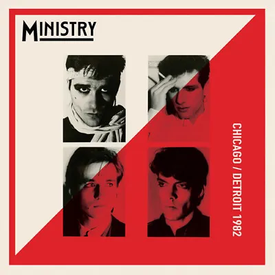 Ministry - Chicago/detroit 1982 - Red Marble [New Vinyl LP] Colored Vinyl Red • $28.85