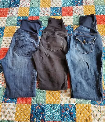 Maternity Jeans Lot Of 3/ Pants Medium • $35