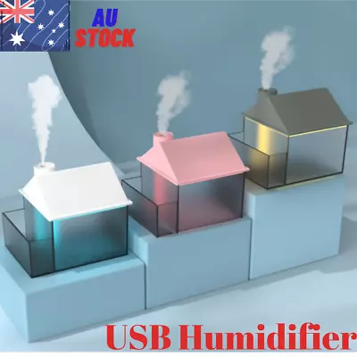 2021 Mini USB Humidifier Aromatherapy Oil Diffuser Air Purifier Car Home AU • $10.99