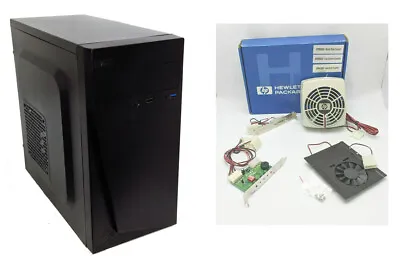 NEW Black Mini Tower Micro ATX Case 5.25  Drive BayFront USB 3.0HD Audio Ports • $33