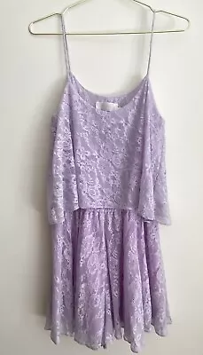 Zimmermann Purple Laca Playsuit Size 0/8 BNWOT • $35